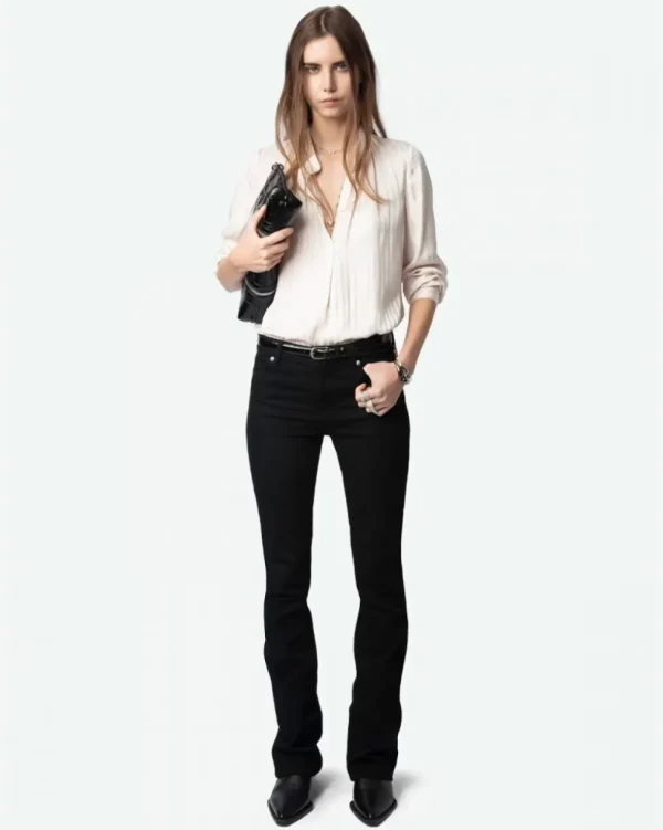 BLUSA TINK SATIN RAYE ZADIG & VOLTAIRE