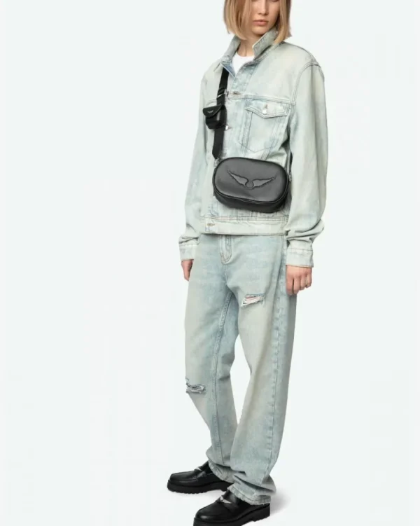 BOLSO BOLSO ROCK WITH YOU GRAINED LEATHER ZADIG & VOLTAIRE