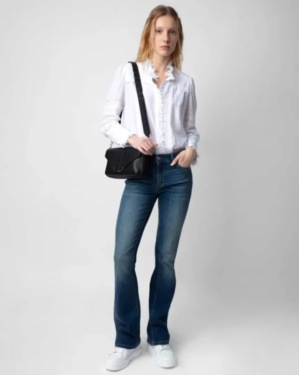 BOLSO BORDERLINE DAILY GRAINED ZADIG & VOLTAIRE