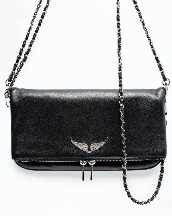 BOLSO ROCK GRAINED LEATHER ZADIG & VOLTAIRE
