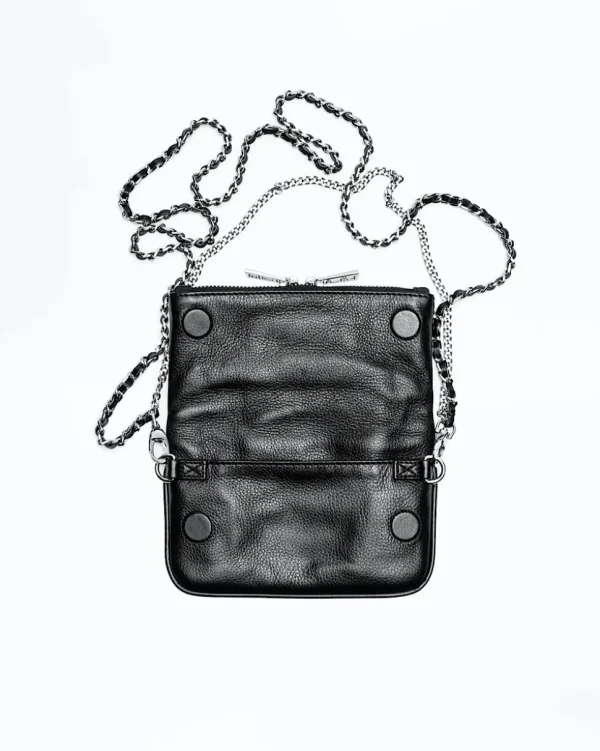 BOLSO ROCK NANO GRAINED LEATHER ZADIG & VOLTAIRE