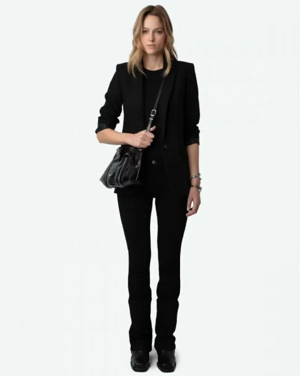 BOLSO SUNNY MOODY VINTAGE PATENT ZADIG & VOLTAIRE