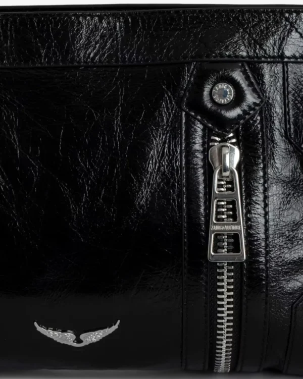 BOLSO SUNNY MOODY VINTAGE PATENT ZADIG & VOLTAIRE