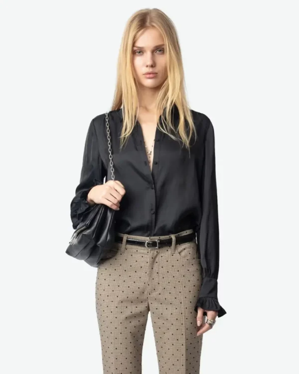 CAMISA THELY SATIN ZADIG & VOLTAIRE