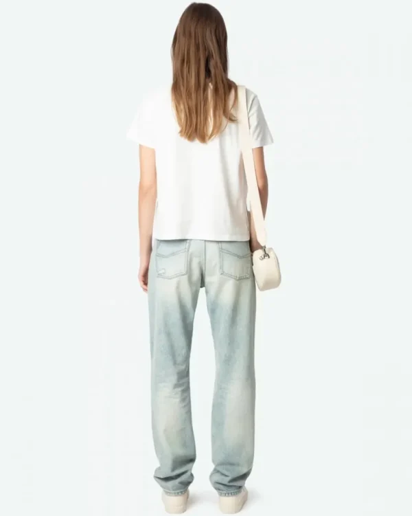 CAMISETA ALYS HC BIG HEART STRASS ZADIG & VOLTAIRE