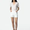 CAMISETA WASSA DOTS STRASS ZADIG & VOLTAIRE