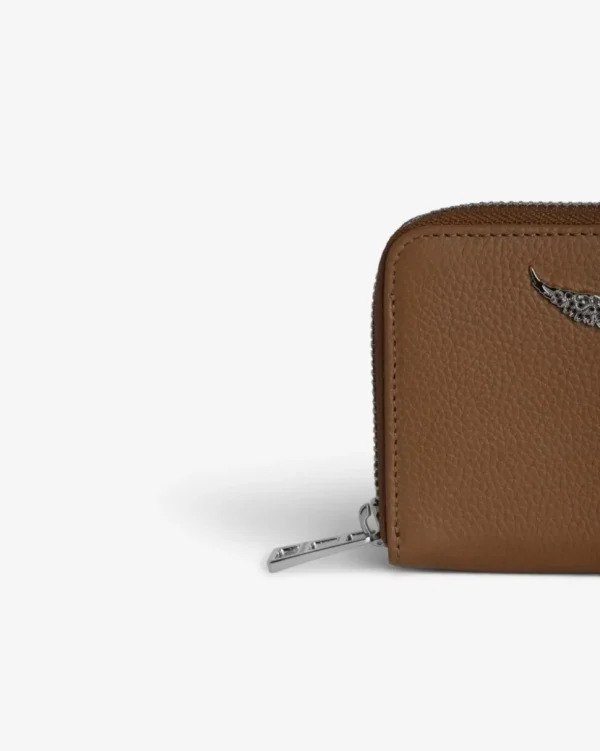 CARTERA MINI ZV GRAINED LEATHER ZADIG & VOLTAIRE