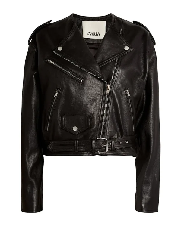 CHAQUETA DE CUERO AUDRIC ISABEL MARANT