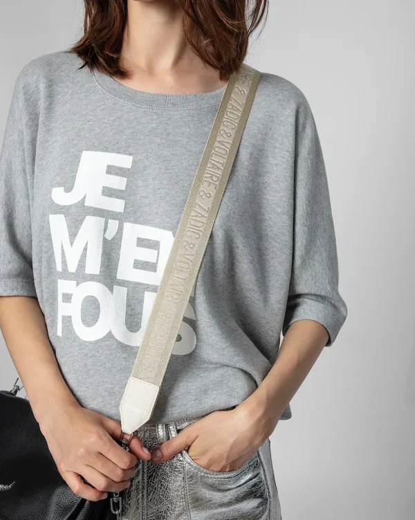 CORREA PARA BOLSO STRAP GLITTER ZADIG & VOLTAIRE