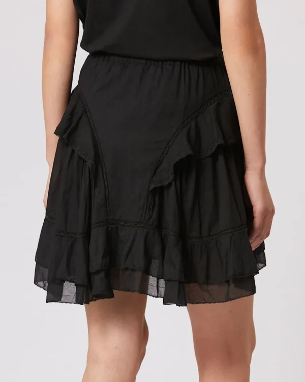 FALDA DE VOILE DE ALGODÓN MOANA ISABEL MARANT ÉTOILE