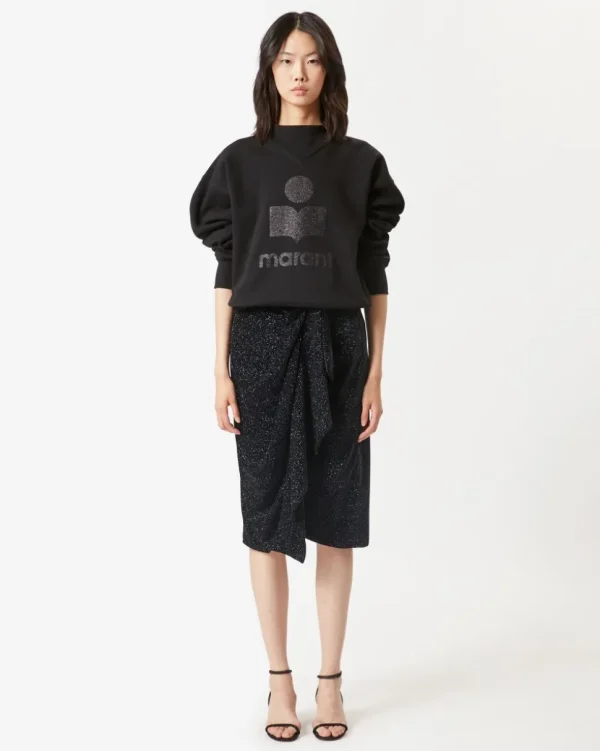 FALDA MIDI DE TERCIOPELO ALYSSA MARANT ÉTOILE