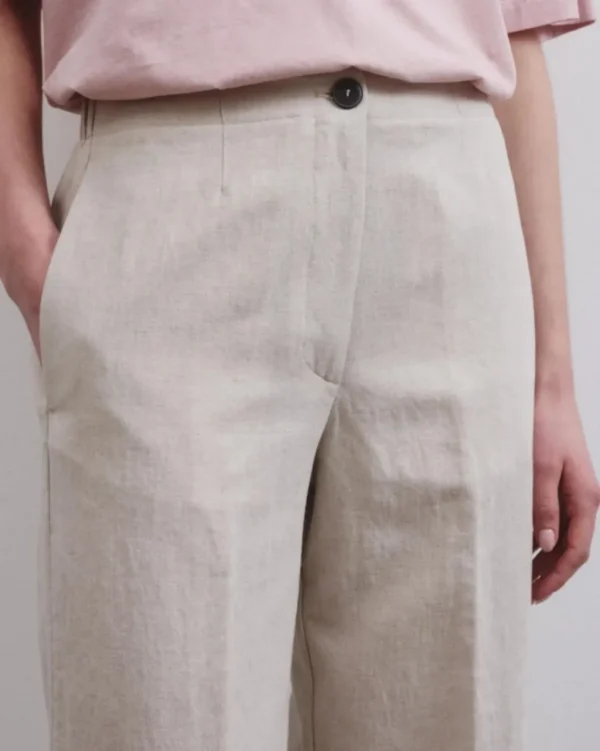 PANTALONES EN SARGA POMANDÈRE