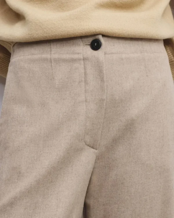 PANTALONES ICÓNICOS DE FRANELA POMANDÈRE