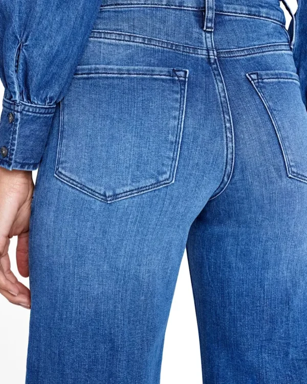 PANTALONES LE SLIM PALAZZO RAW AFTER FRAME