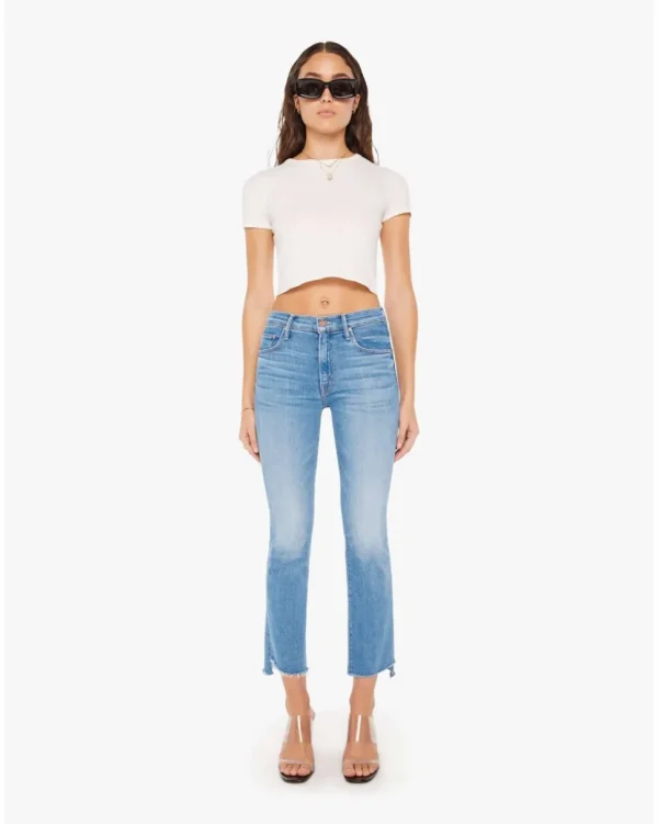 PANTALONES THE INSIDER CROP STEP FRAY MOTHER