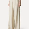 PANTALONES VISCOSE WOOL SLUB FLAT FRONT PANTS FORTE_FORTE