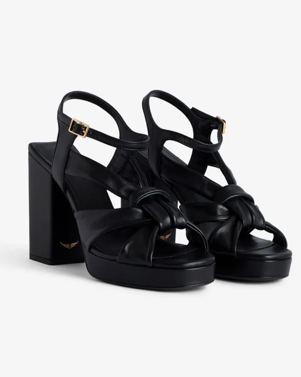 SANDALIAS FORGET ME KNOT SMOOTH ZADIG & VOLTAIRE
