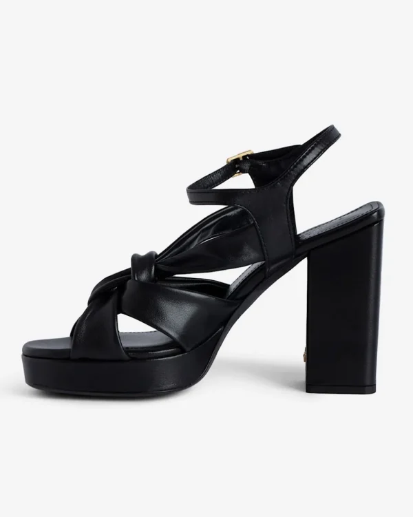 SANDALIAS FORGET ME KNOT SMOOTH ZADIG & VOLTAIRE