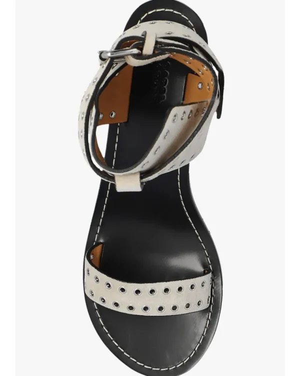 SANDALIAS JAERYN BEIGE ISABEL MARANT