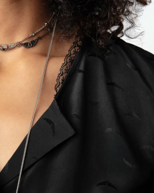 TOP TIFFINY JAC WINGS ZADIG & VOLTAIRE