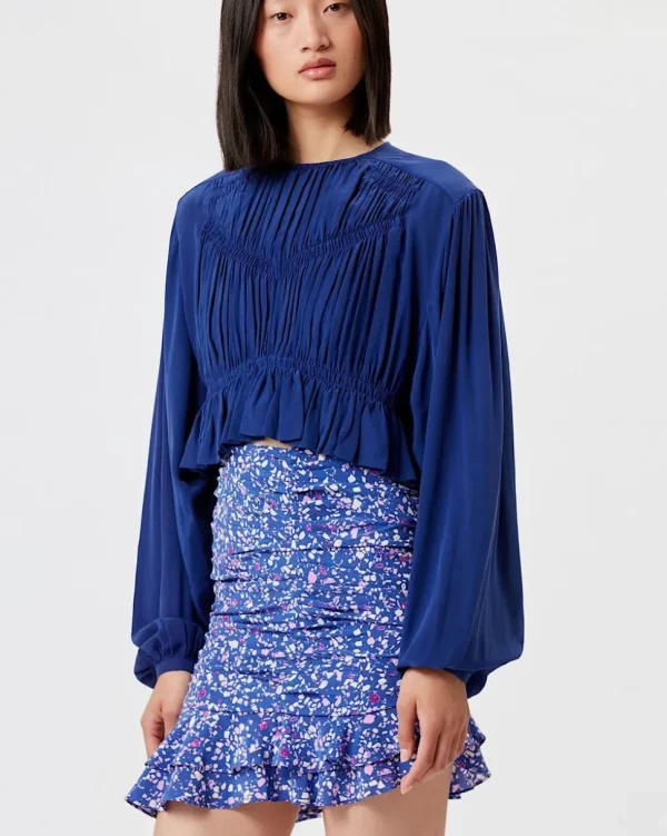 TOP TIPO CROP DE SEDA NELINO ISABEL MARANT