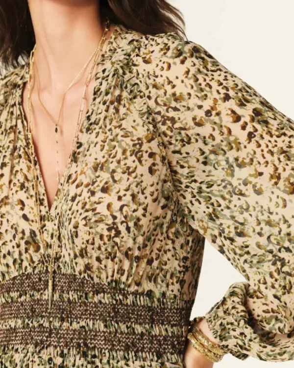 VESTIDO CORALY BA&SH