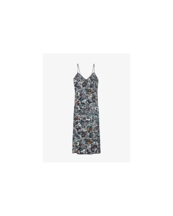 VESTIDO RAMELIL SOFT BUTTERFLIES ZADIG & VOLTAIRE