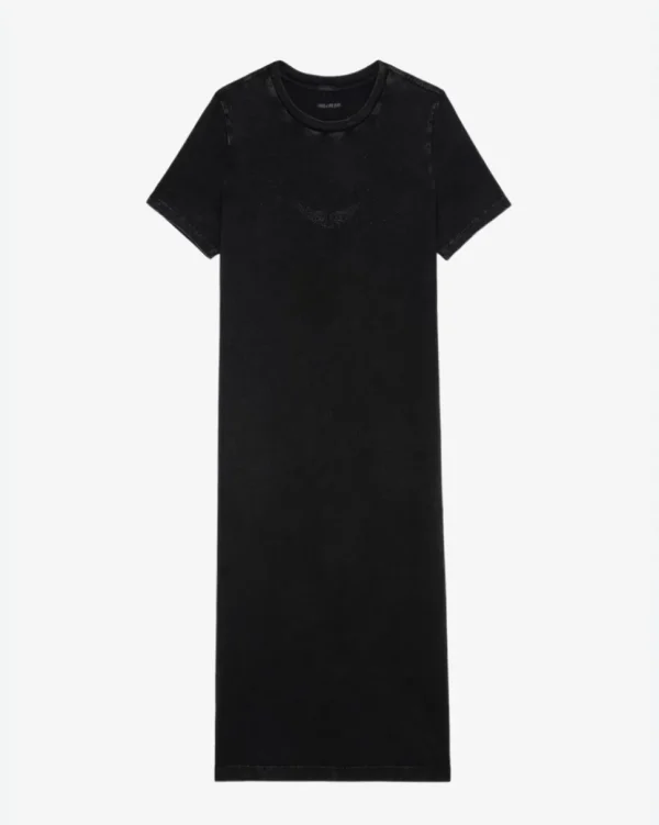 VESTIDO ZAID HC WINGS STRASS ZADIG & VOLTAIRE